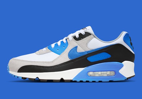 Nike air max white blue - nike,
